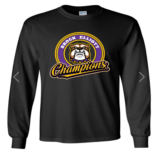 Long sleeve BE Elementary champions circle