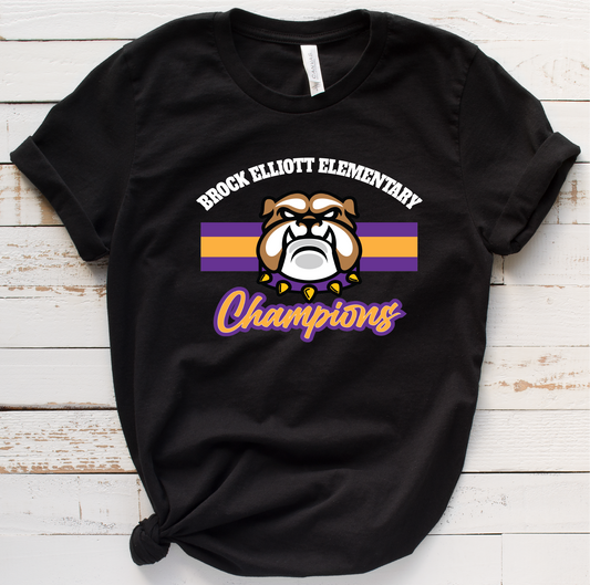 Brock Elliott Champions with background color