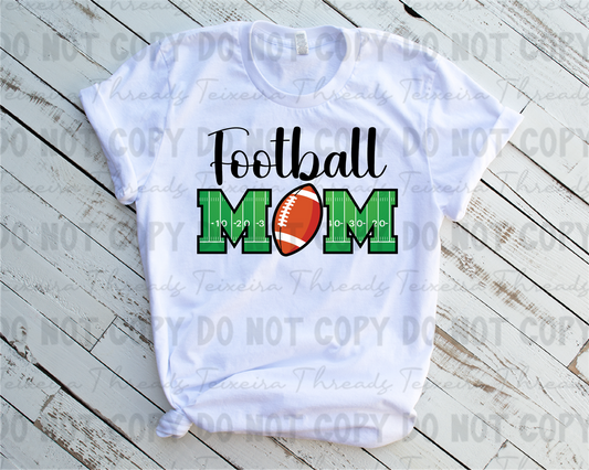 Mom football (black font)