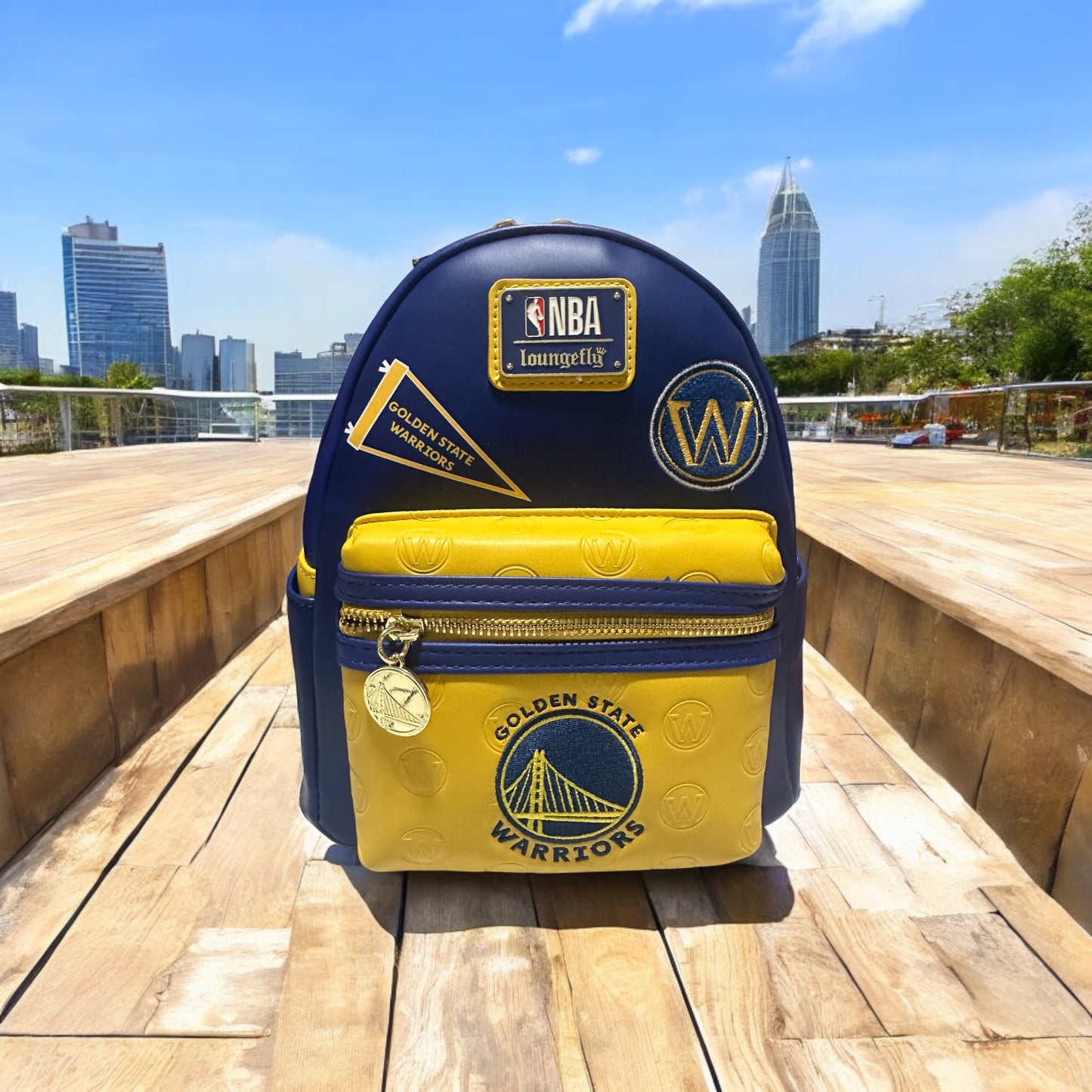 Warriors Loungefly Backpack