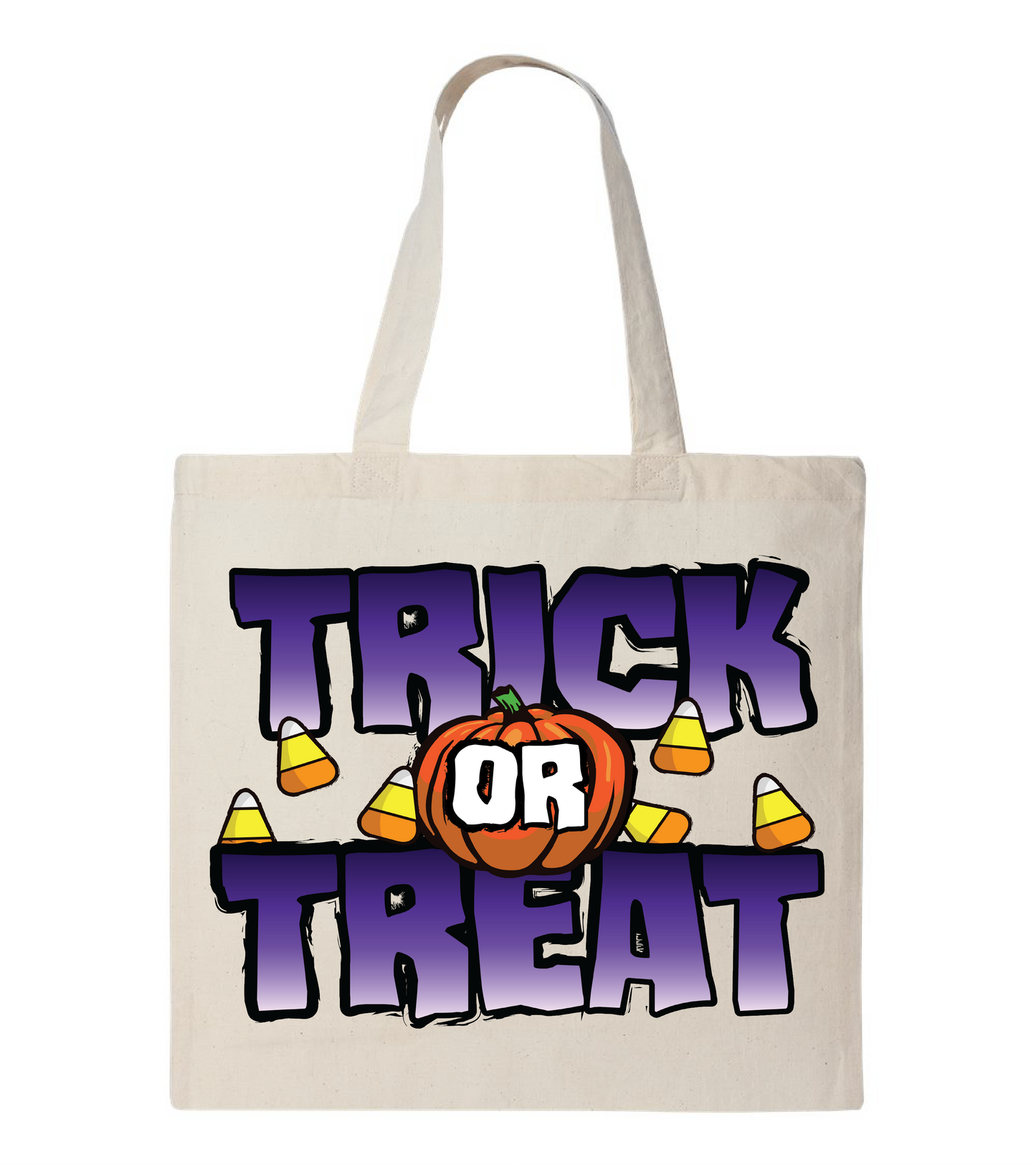 Trick or treat tote bag