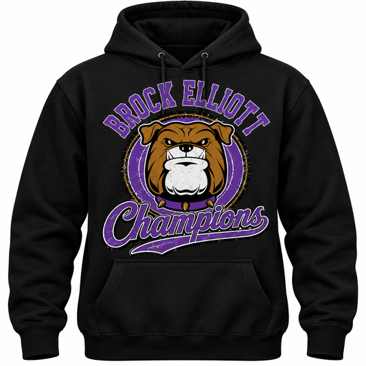 BE champions hoodie