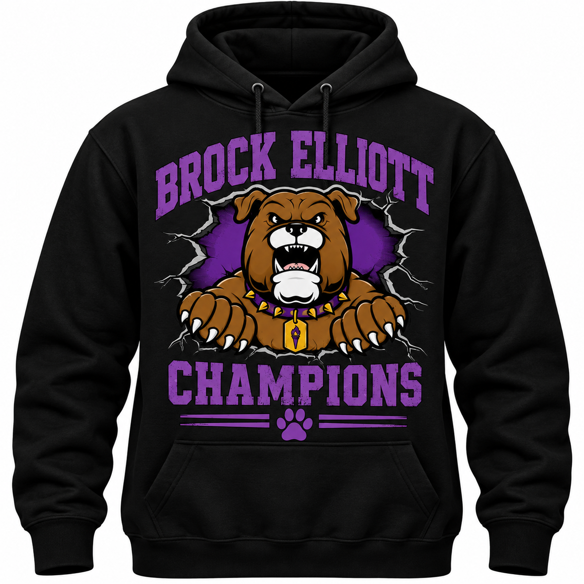 BE Bulldog Hoodie